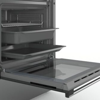 Bosch HKR390050 Κουζίνα 66lt με Κεραμικές Εστίες Inox - Image 3