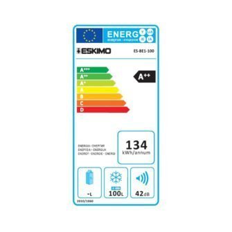 Eskimo ES BD1-100 Καταψύκτης Μπαούλο 100Lt Λευκό Α++ - Image 3