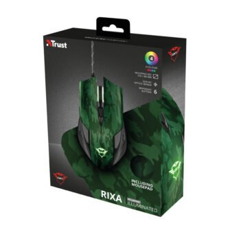 Trust GXT 781 Rixa Camo Gaming Ποντίκι με Mouse Pad - Image 6