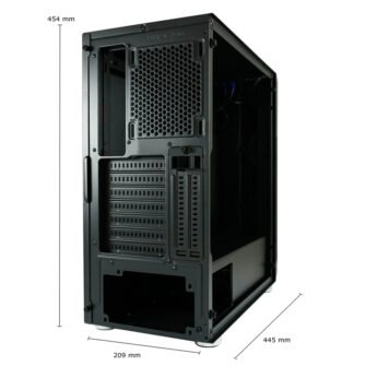 ATPC Skyscraper_X (AMD Ryzen 5 3400G/ 8GB/ GT1050ti 4GB/ 480GB SSD/W10H) - Image 4