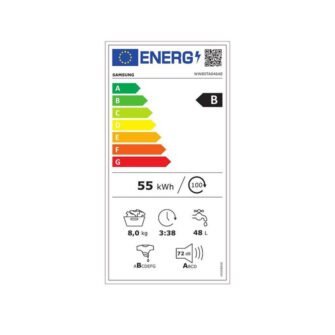 Samsung WW80TA046AE/LE Πλυντήριο Ρούχων 9Kg - Image 6