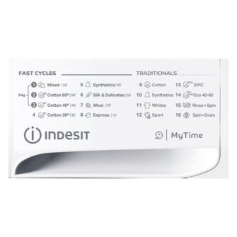 Indesit MTWA 81283 W EE Πλυντήριο Ρούχων 8 kg - Image 9