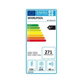 Whirlpool W7 821O OX Ψυγειοκαταψύκτης 378Lt - Image 3