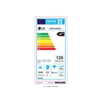 LG F4WV309S3E Πλυντήριο Ρούχων 9kg 60cm - Image 6