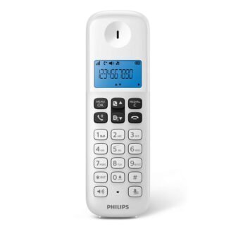 Philips D1611W/34 Ασύρματο Τηλέφωνο White - Image 3