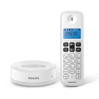 Philips D1611W/34 Ασύρματο Τηλέφωνο White - Image 5