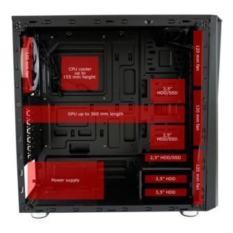 ATPC i5 Miner Gaming (Intel Core i5-10400/ 8GB/GTX-1050Ti 4GB/480GB SSD/W11) - Image 5