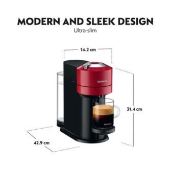 Krups XN9105S Vertuo Next Μηχανή Nespresso Cherry Red - Image 5