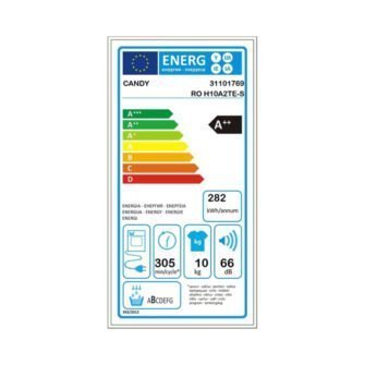 Candy RO H10A2TE-S Στεγνωτήριο Ρούχων - Image 3