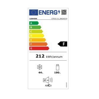 Liebherr CTP231 Ψυγείο Δίπορτο White - Image 2