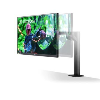 LG 27GN880-B 27" UltraGear Ergo Gaming Monitor Black - Image 4