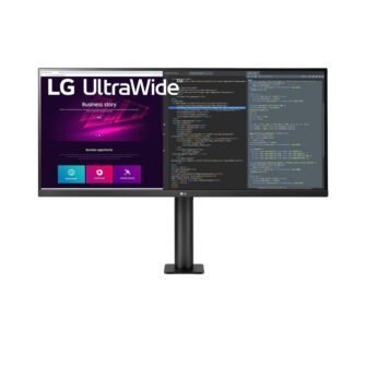 LG 34WN780-B 34" UltraWide Ergo Monitor Black - Image 3