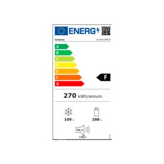 Hitachi R-VX471PRU9-1 (PWH) Ψυγείο Δίπορτο - Image 2