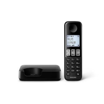 Philips D2501B/GRS Ασύρματο Τηλέφωνο Black - Image 5