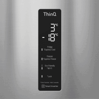 LG GBB566PZHMN Ψυγειοκαταψύκτης Total NoFrost 462lt Inox - Image 3