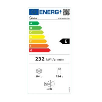 Midea MDRT489MTE46 Δίπορτο Ψυγείο Inox - Image 2