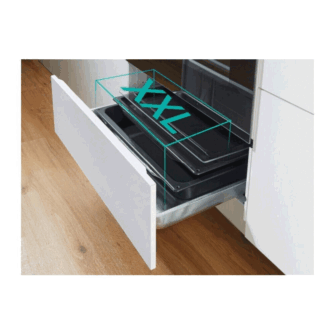 Gorenje GECS6C70XPA Κουζίνα 71 λίτρων με Κεραμικές Εστίες Inox - Image 4
