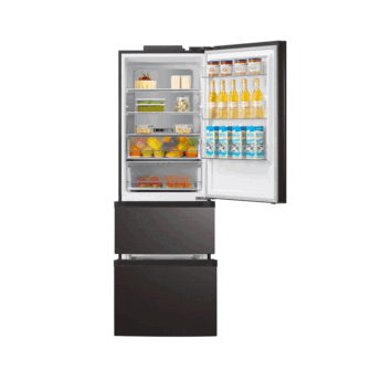 Midea MDRB438FGE28 Ψυγειοκαταψύκτης Dark Inox - Image 3