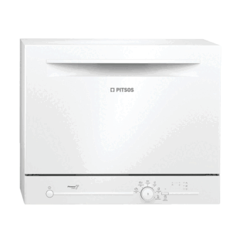 Pitsos POWERJET7 Πλυντήριο Πιάτων Επιτραπέζιο 60cm White