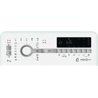 Whirlpool TDLR7220SS Πλυντήριο Ρούχων Άνω Φόρτωσης 7kg - Image 2