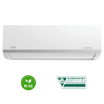 Carrier Superia 42QHG012D8SUP / 38QHG012D8SUP Κλιματιστικό Inverter 12000 BTU A++/A+++ με Ιονιστή και WiFi