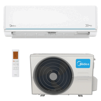 Midea AG2Eco-12NXD0-I/AG2Eco-12N8D0-O Κλιματιστικό Inverter 12000 BTU A++/A+++ με Ιονιστή και WiFi - Image 3