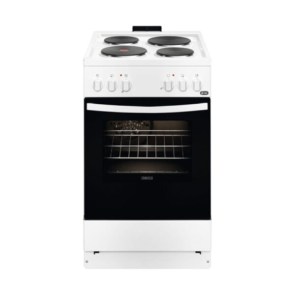 Zanussi ZCE550H1WA Κουζίνα Εμαγιέ 50cm