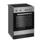 Beko FSM 67010 GX Κουζίνα 65lt με Κεραμικές Εστίες 60cm Inox