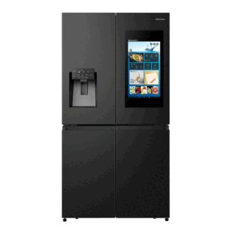 Hisense RQ760N4IFE Ψυγείο Ντουλάπα Black