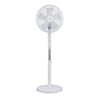Singer 7010/02WH Ανεμιστήρας Ορθοστάτης 40cm