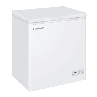 Candy CHAE 1452F Tropical Καταψύκτης Μπαούλο 137lt