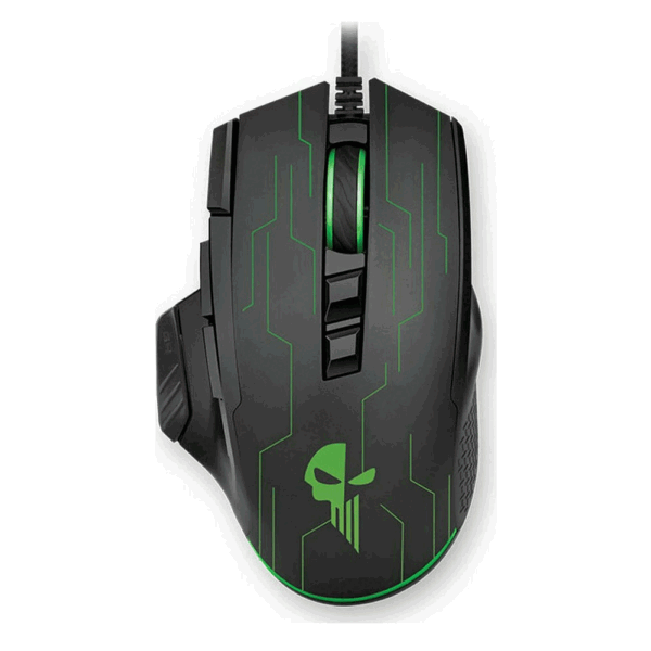Nod 9D Wired Punisher RGB Gaming Mouse Black