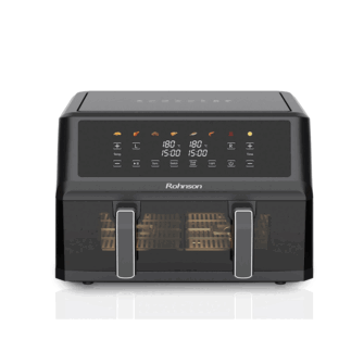 Rohnson R-2864 Single or Dual Cook Air Fryer 10,4lt