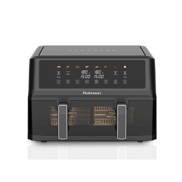 Rohnson R-2864 Single or Dual Cook Air Fryer 10,4lt