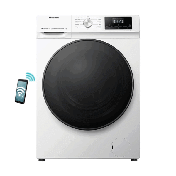 Hisense WFQA9014EVJMW Πλυντήριο Ρούχων 9kg