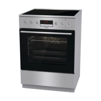 Korting KEC6C60XPC Κουζίνα Κεραμική Inox