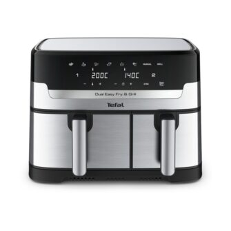 Tefal EY905D Dual Easy Fry & Grill AirFryer 8.3lt