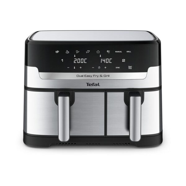 Tefal EY905D Dual Easy Fry & Grill AirFryer 8.3lt