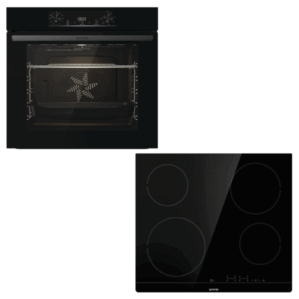 Gorenje SET Φούρνος & Εστία BO6735E02BK + ECT641BSC