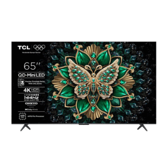 TCL 65C6KS MINI LED UltraHD 4K TV 65" με ONKYO 2.1 SOUND SYSTEM
