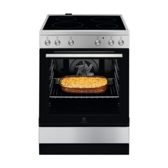Electrolux LKR64001OX Κουζίνα με Κεραμικές Εστίες Inox