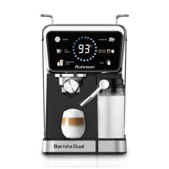 Rohnson R-98082 Barista Dual Μηχανή Espresso 1350W