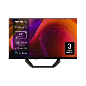 Tesla 24E655BHS Google TV HD LED