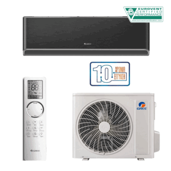 Gree GRC-101QI/KAIB-N5 / GRCO-101QI/KAIB-N5 Airy Shade Black 9.000 BTU A+++/A+++