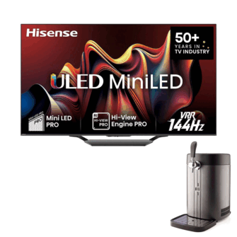 Hisense 85U7NQ Τηλεόραση Smart 85 ιντσών UltraHD 4K MiniLED 144Hz