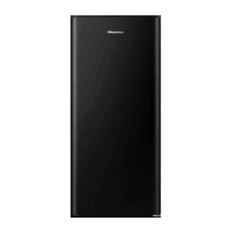 Hisense RR220D4BBE Μονόπορτο Ψυγειό 165lt