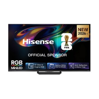 Hisense 55UR8S Τηλεόραση Smart 55 ιντσών RGB-MiniLed UltraHD 180Hz
