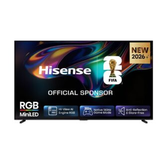 Hisense 100UR8S Τηλεόραση Smart 100 ιντσών 4K UltraHD RBG-MiniLED 180Hz