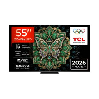 TCL 55C6K Pro Τηλεόραση Smart 55 ιντσών 4K UltraHD QD-MiniLED 144Hz
