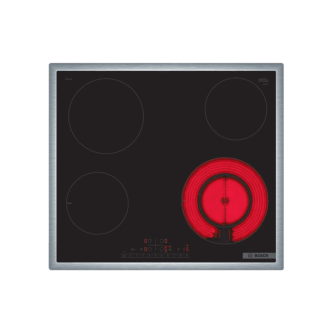 Bosch PKF645FP3E Εντοιχιζόμενη Κεραμική Εστία 60cm Inox